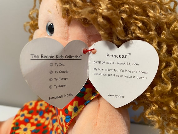 Ty Beanie Kids コレクションの Ty Beanie Kid「プリンセス