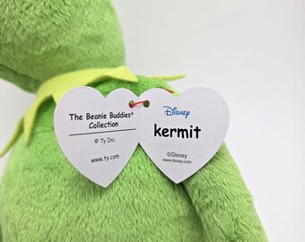 Ty Beanie Buddy「カーミット」ぬいぐるみ（マペットシリーズ）日本