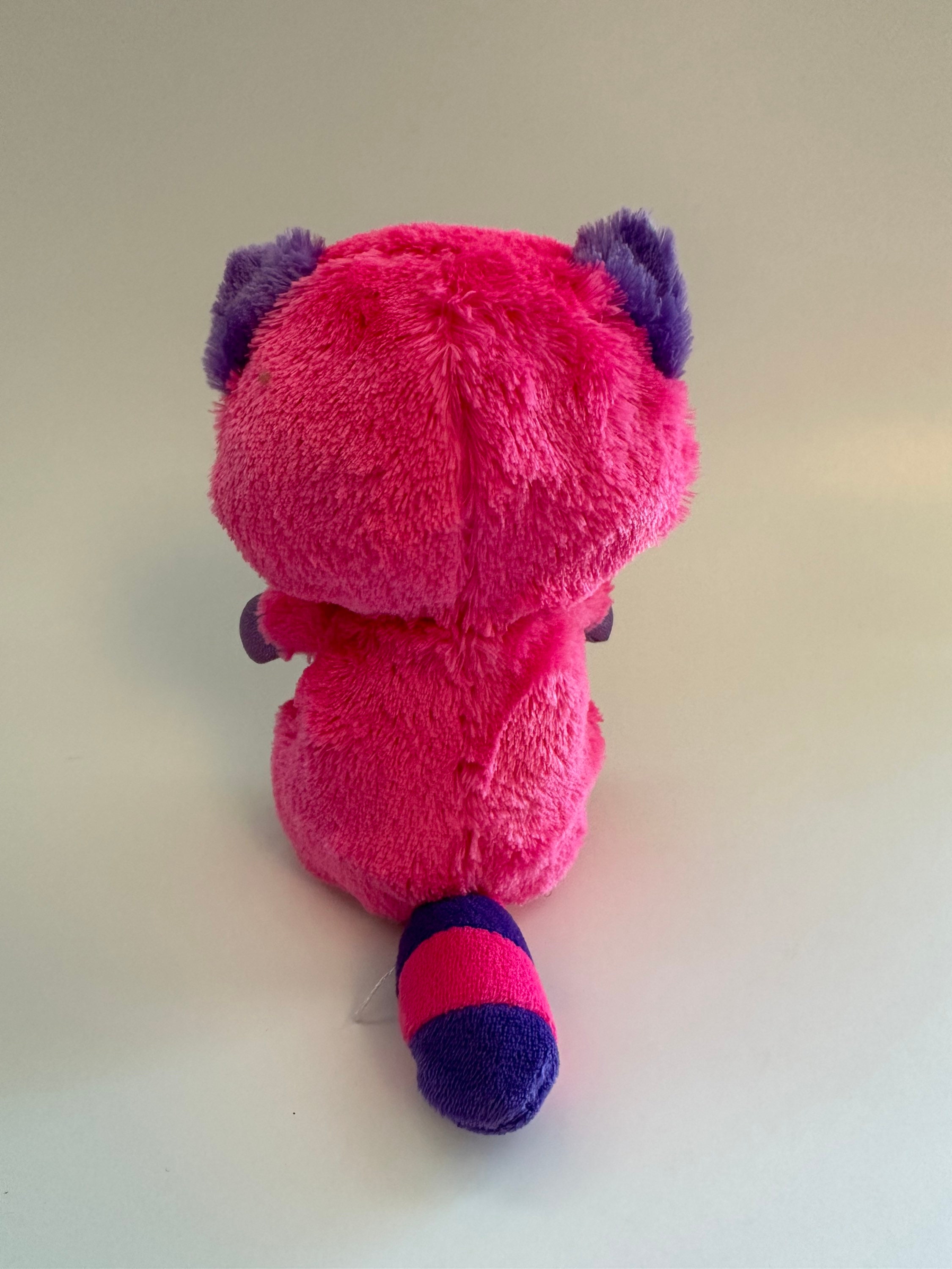Ty Beanie Boo “roxie” the Pink Racoon - Non Mint Tag (6 Inch) - Etsy