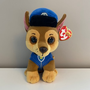 Ty Beanie Boo “Chase” the German Shepherd - Paw Patrol Dog Plush (6 inch)