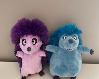 Ty Beanie Babies Una and Cuatro the Hedgehogs from Ferdinand - No Hang Tags (6 inch)