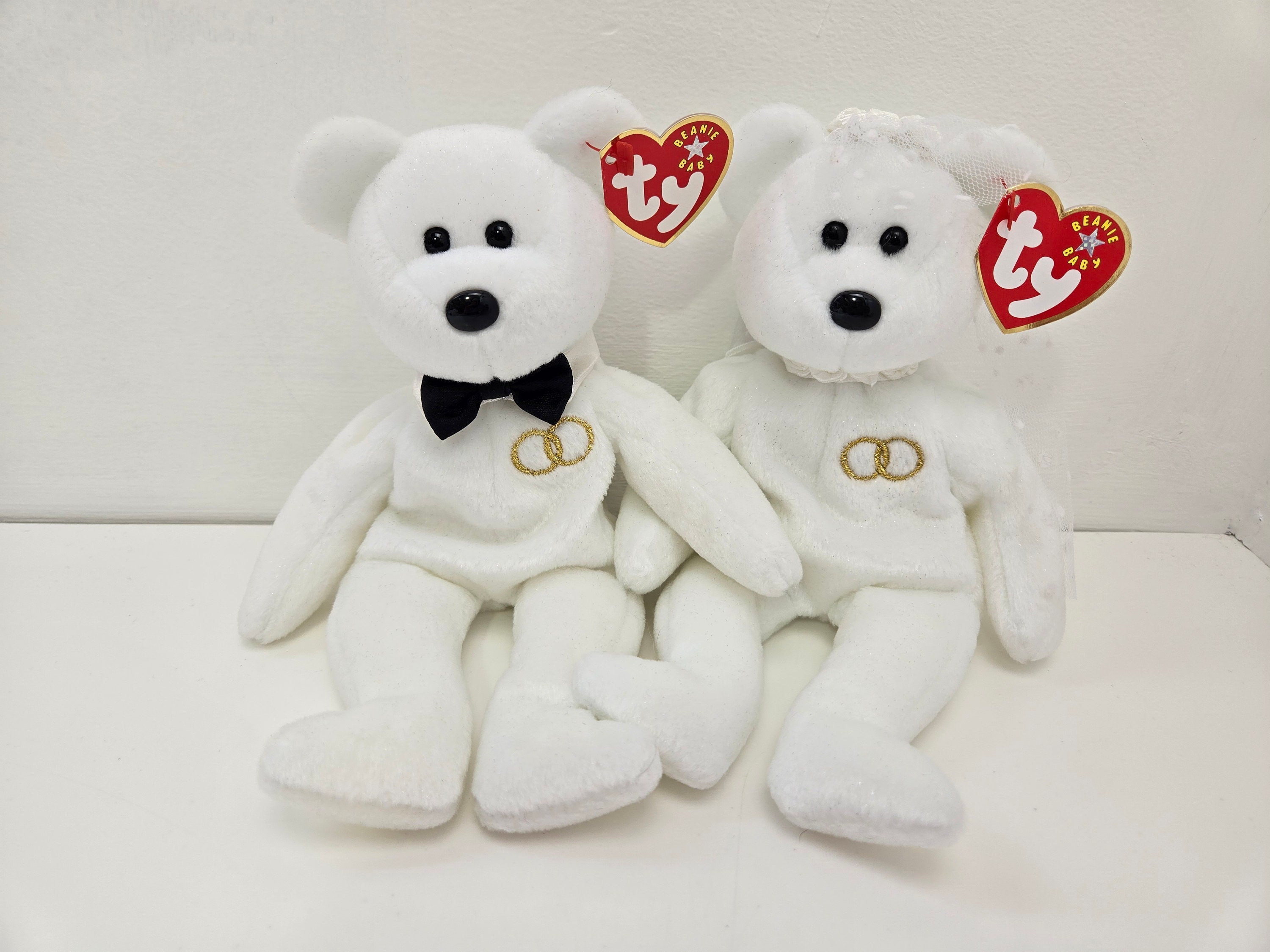 Ty beanie babies wedding bears - Etsy 日本