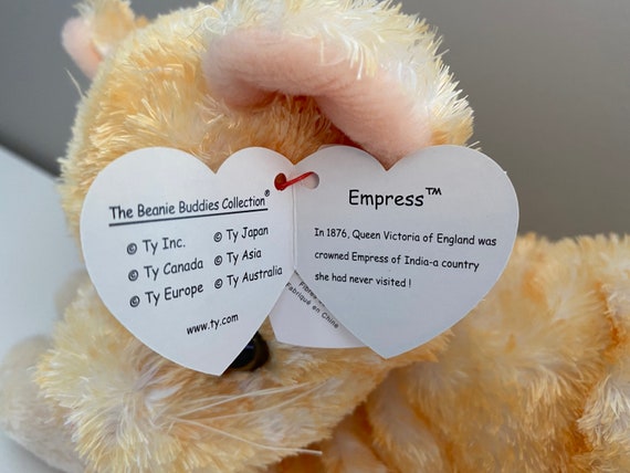 Ty Beanie Buddy “empress” the Tabby Cat *rare* (13 Inch) - Etsy