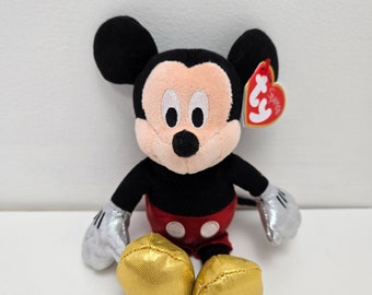 Ty Beanie Baby Disney Sparkle “Mickey Mouse” the Mouse from Disneys Mickey Mouse (5 inch)