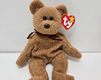 Ty Beanie Baby 'Curly' the Bear (8,5 inch)