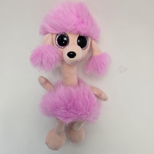 Ty Beanie Boo “Camilla” the Pink Poodle Plush - No Hang Tag! (6 inch)