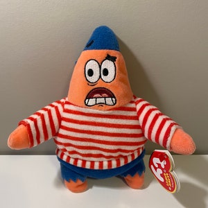 Ty Beanie Baby “First Mate Patrick” from SpongeBob SquarePants (7 inch)