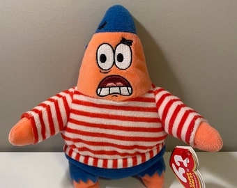 TY Beanie Baby “First Mate Patrick” from SpongeBob SquarePants (7 inch)