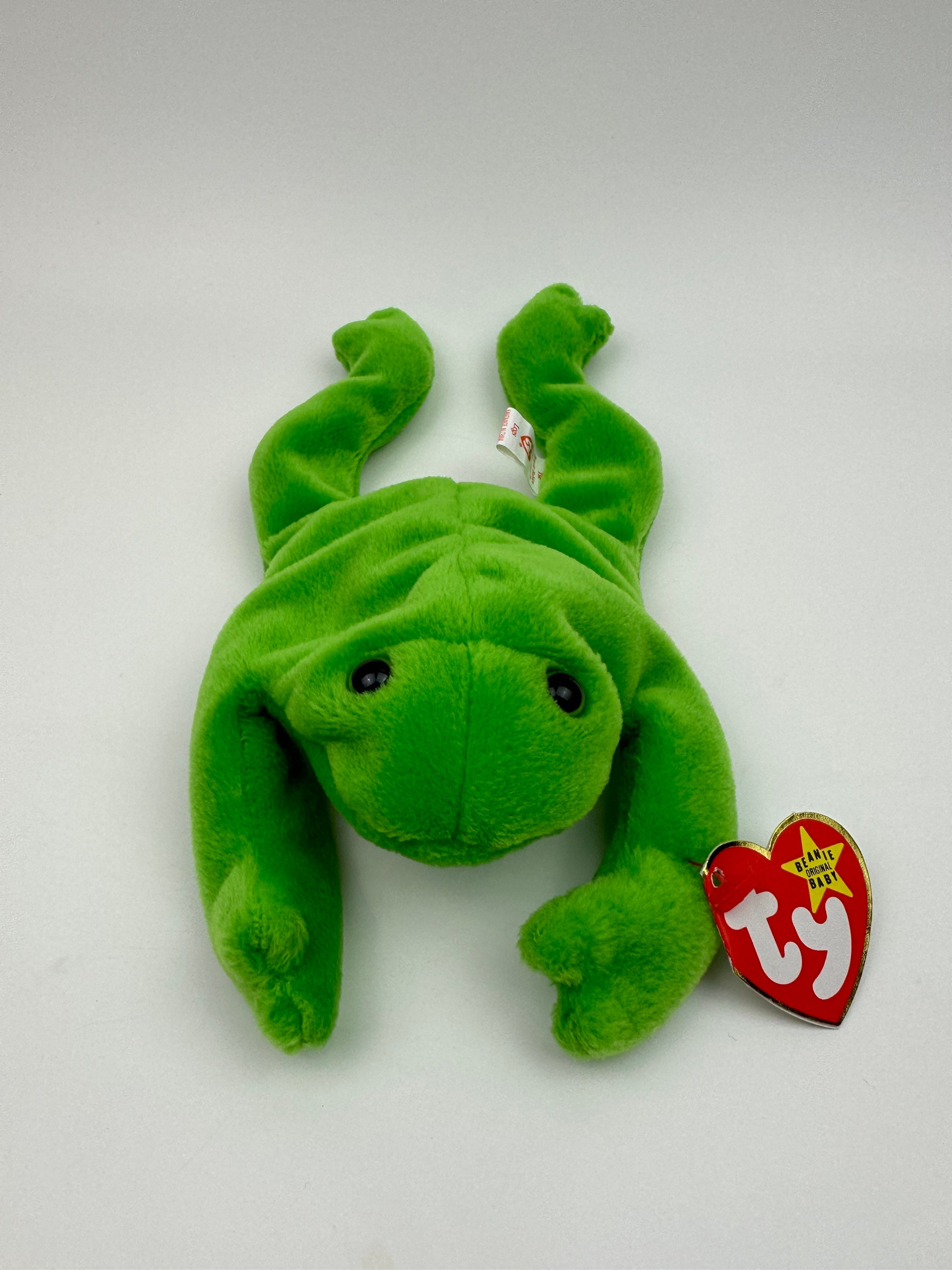 Ty Beanie Baby legs the Frog Highly Sought After Ty Classic 9 Inch