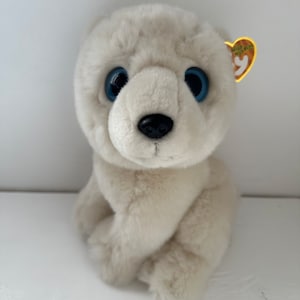 Ty Wild Wild Best Collection “Iceberg” the Polar Bear - Creased Tag *Rare* (10 inch)