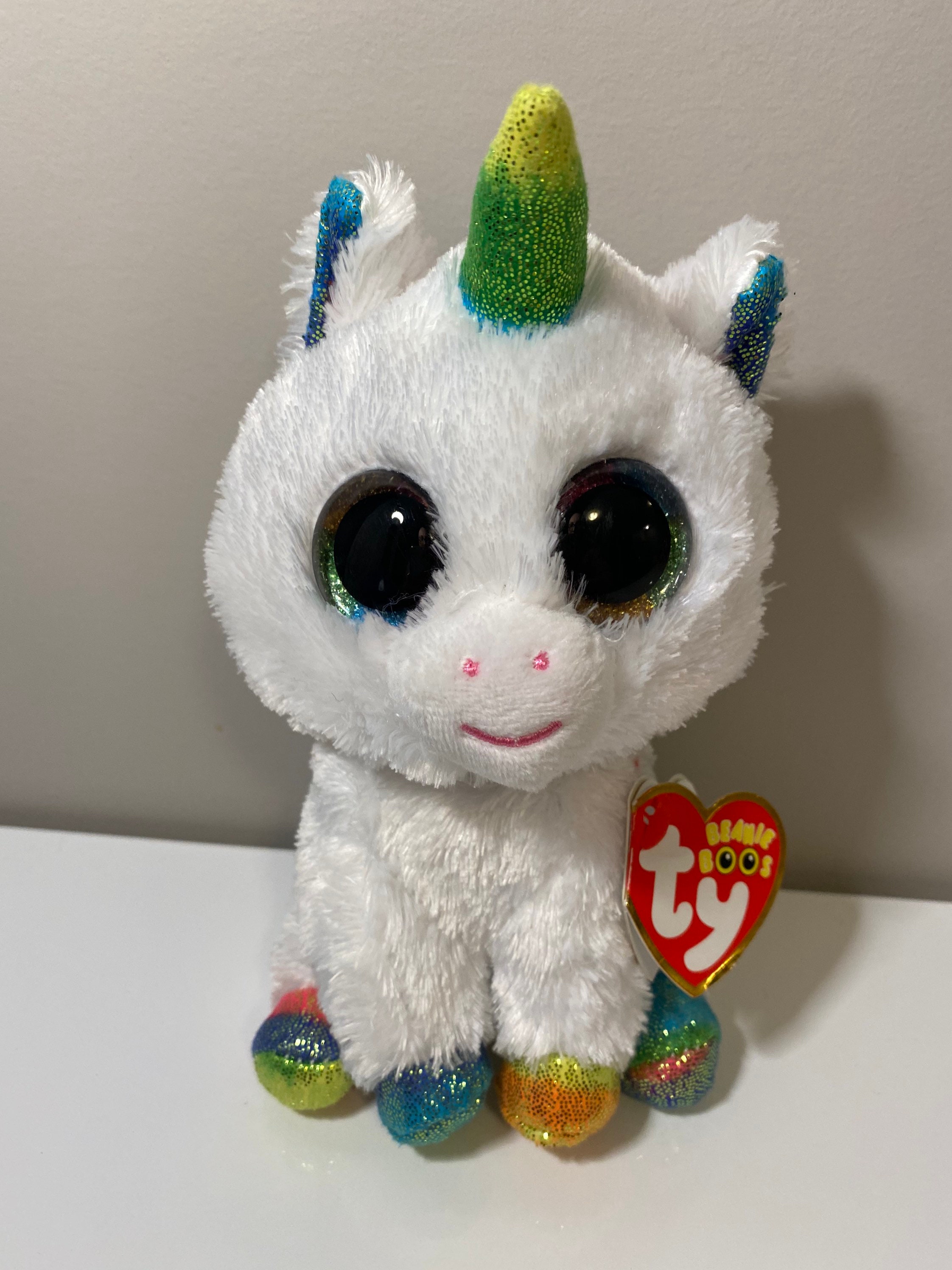 Ty Beanie Boo pixy the Unicorn Plush 6 Inch 