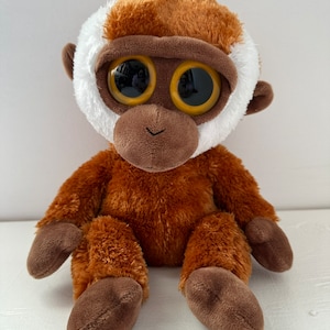 Ty Beanie Boo “Bongo” the Monkey - No Hang Tag (Bigger, 9inch Version) Vintage Beanies