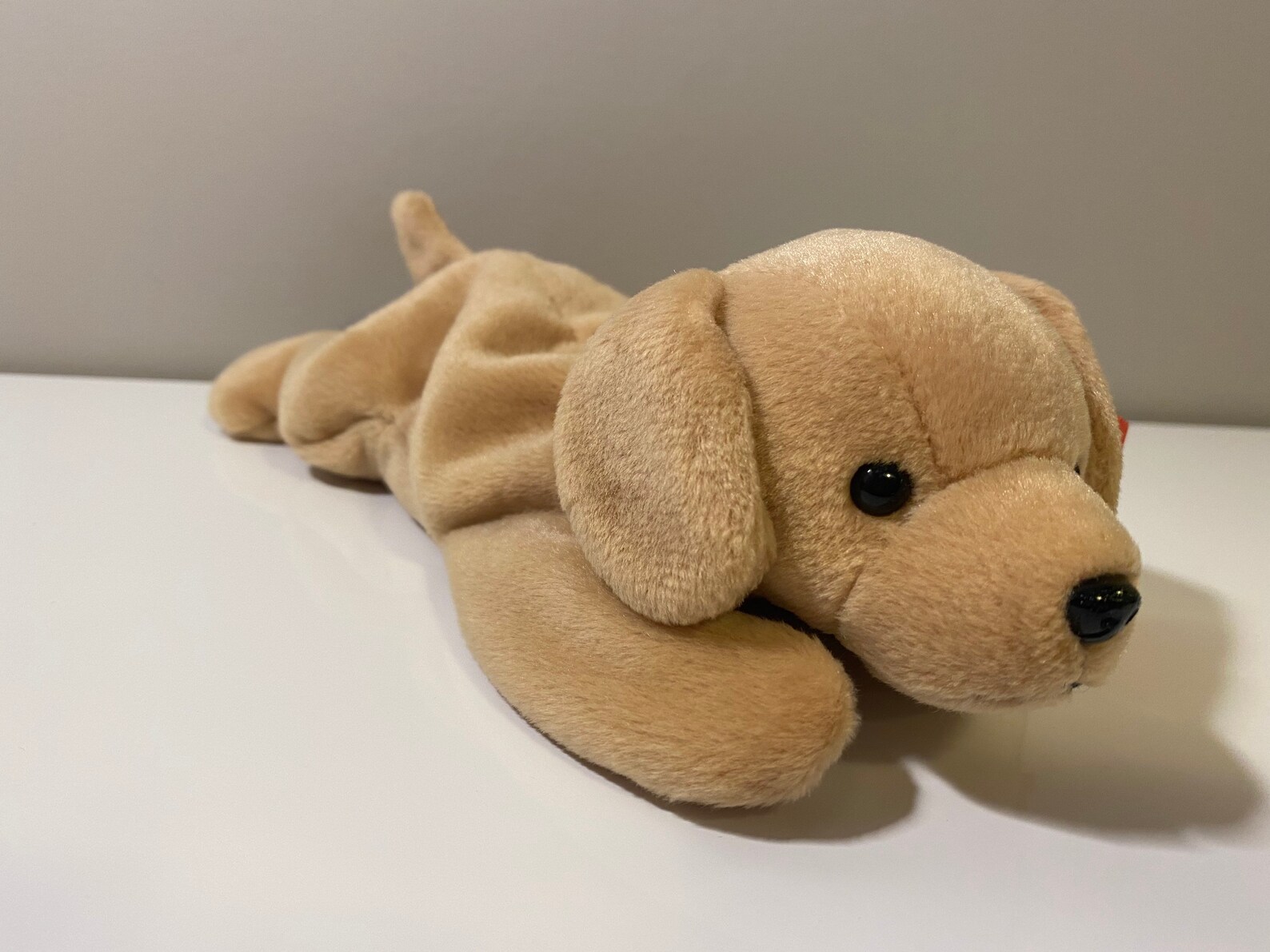 TY Beanie Baby Fetch the Yellow Lab Dog Plush 8.5 inch | Etsy