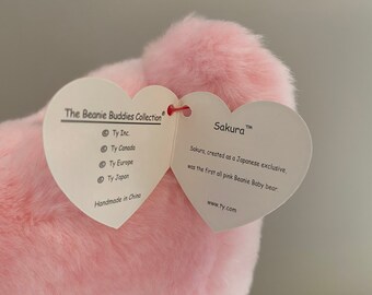tyぬいぐるみ 初代さくら　限定販売モデル TY Beanie Baby&Beanie Buddy/ビーニーベイビー&ビーニーバディ