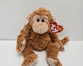 TY Beanie Baby “Fumbles” the Monkey! (8 inch)