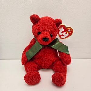Ty Beanie Baby「1998 Holiday Teddy」クリスマスベア（8.5インチ