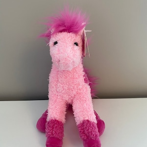 Ty Beanie Baby “Canters” the Pink Horse! Beanie Baby of the Month! (7 inch)