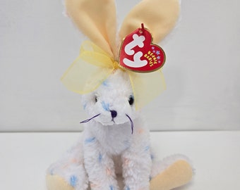 Ty Beanie Baby “Carrots” the Adorable Yellow and White Bunny Rabbit! (6.5 inch)