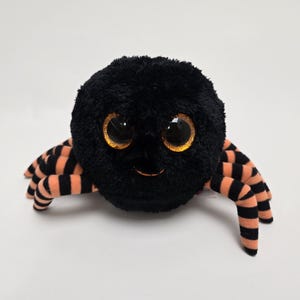 TY Beanie Boo “Crawly”, a aranha de Halloween - sem etiqueta (6 polegadas)