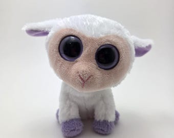 TY Beanie Boo “Clover” the Lamb - No Hang Tag Rare (6 inch)