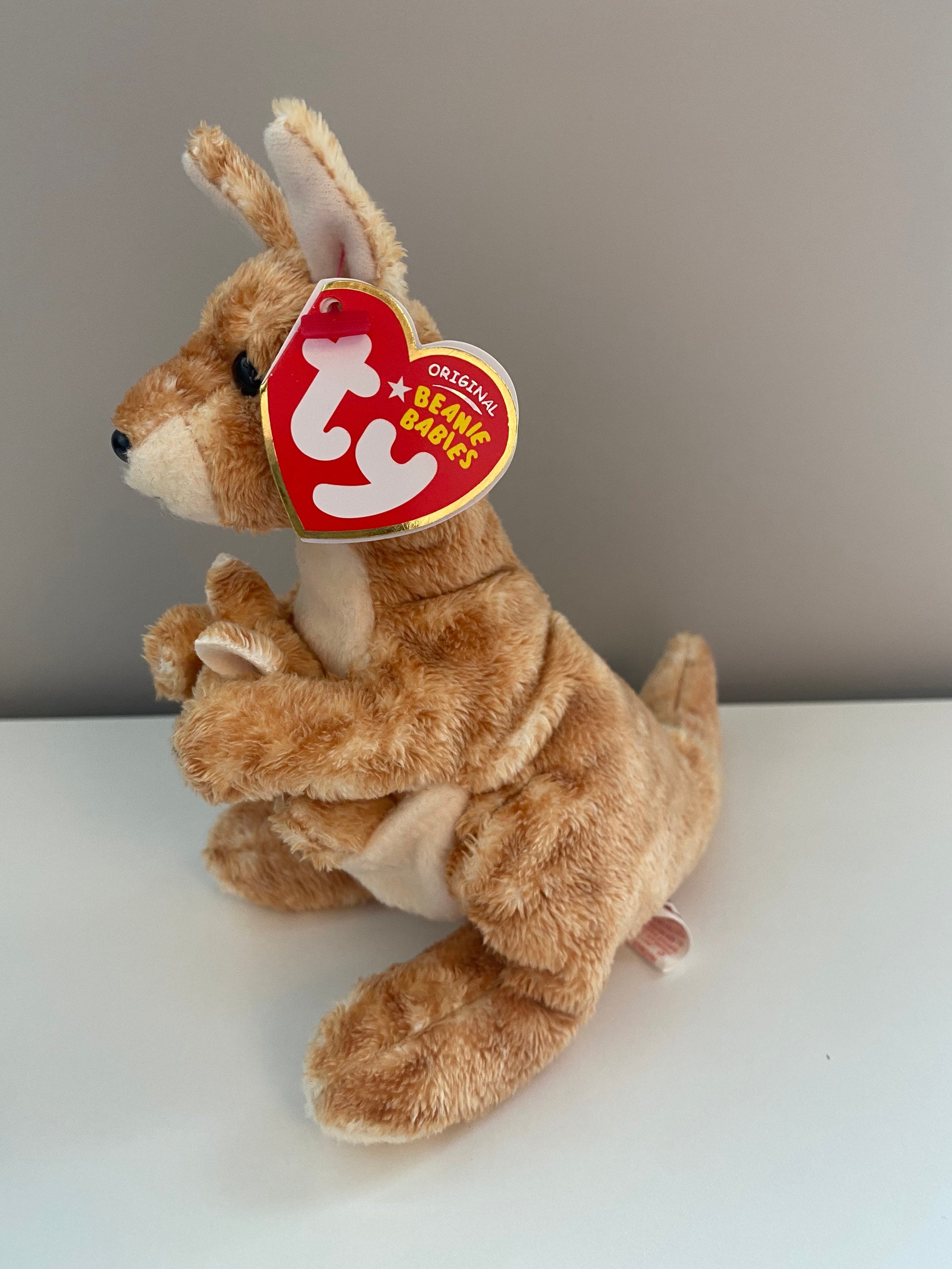 TY Beanie Baby ricochet the Kangaroo Plush 7 Inch Etsy Canada