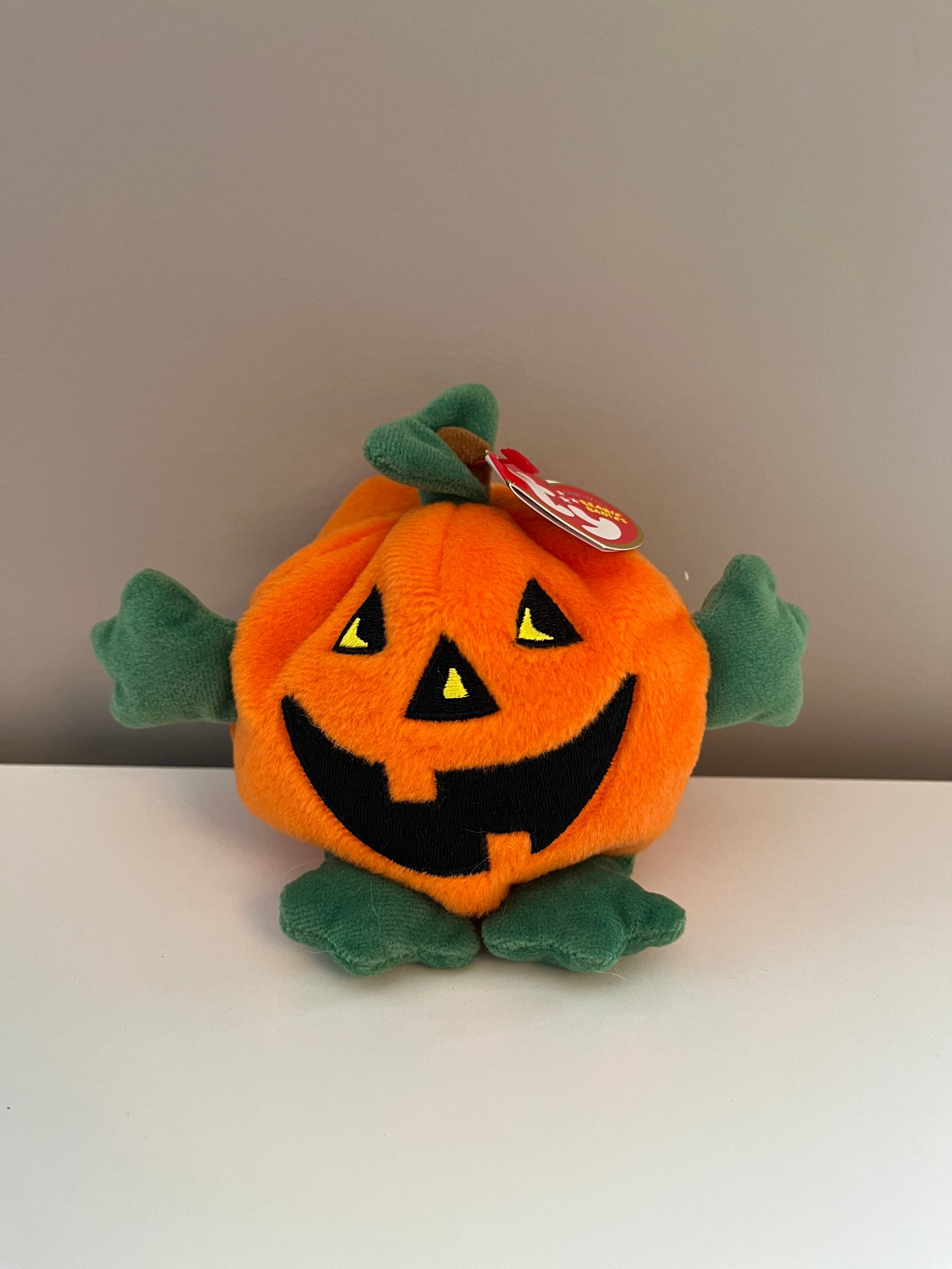 Halloween Plush Pumpkin Teddy Bear Stuffed Animal Toy - Perfect for Sp