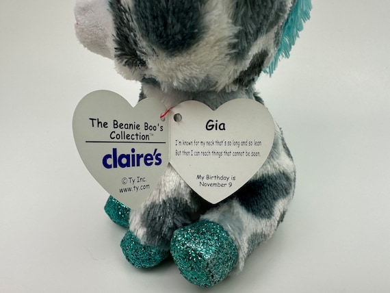 Ty Beanie Boo gia the Giraffe Claires Exclusive rare 6 Inch -  Canada