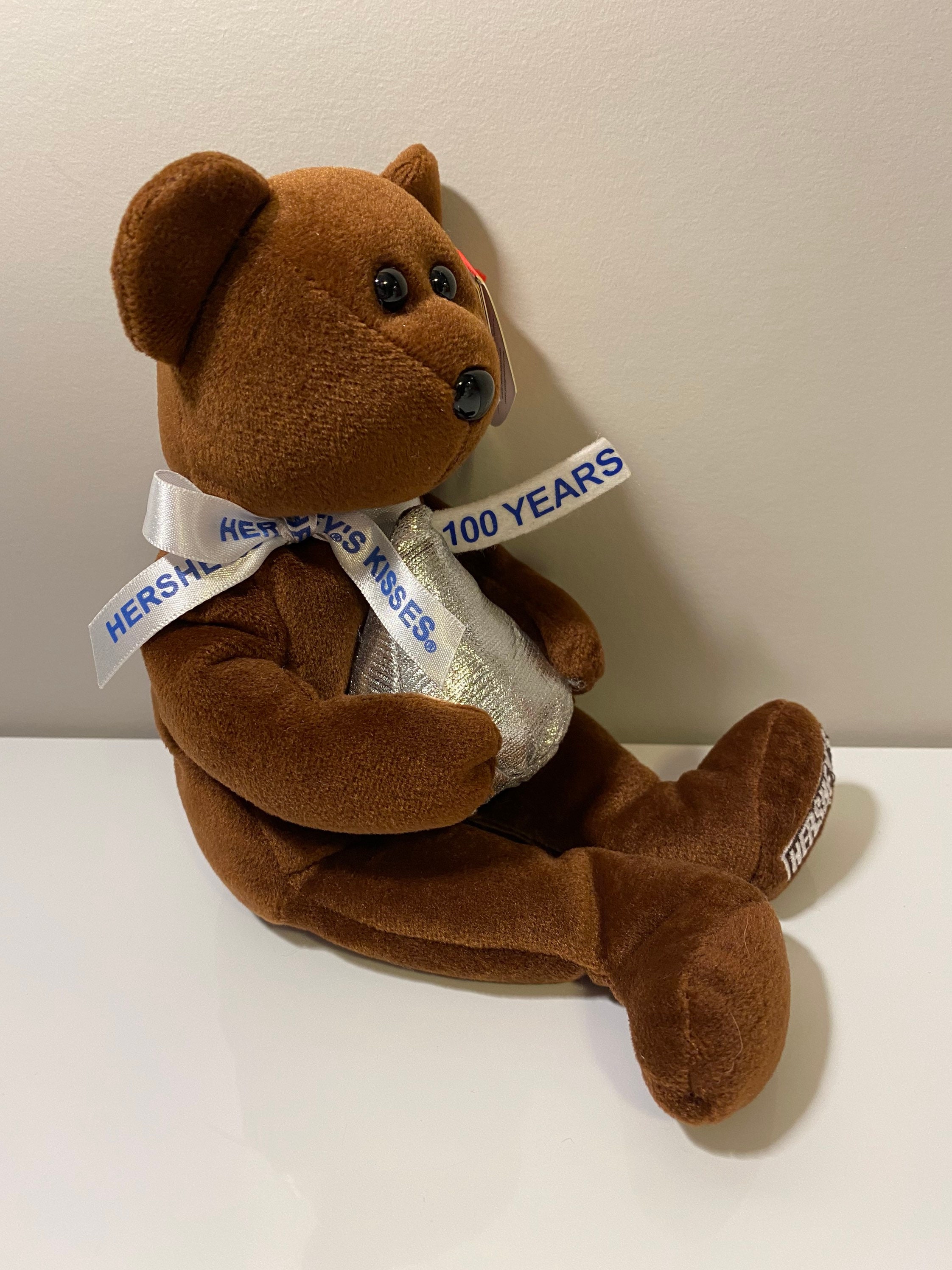 TY Beanie Baby 8.5 inch -MWMTs Walgreen's Excl COCOA BEAN the Hershey Bear 