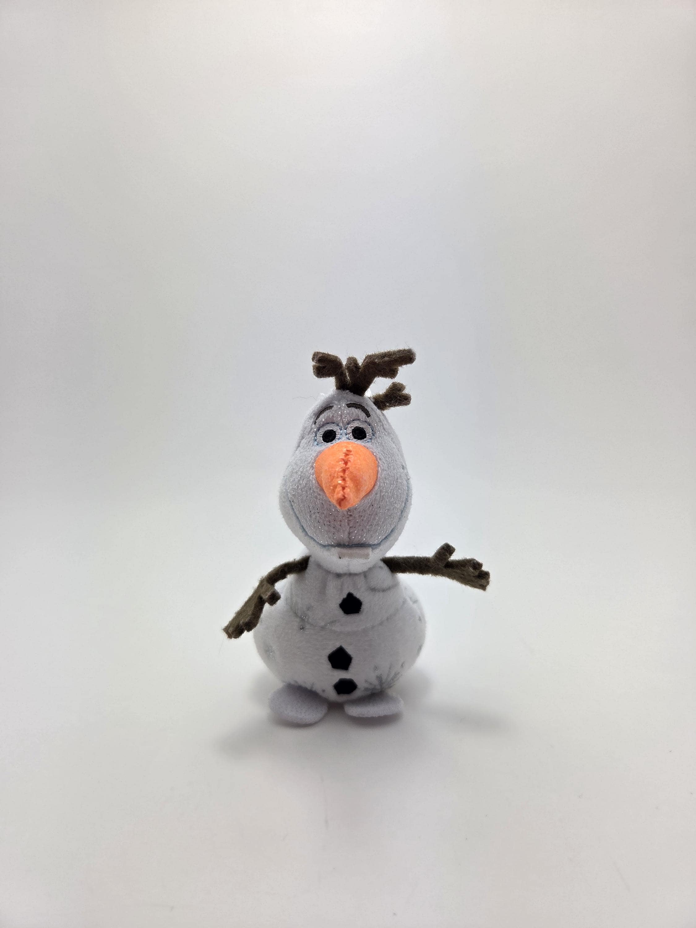 TY Sparkle Beanie Boo Key Clip “olaf” the Snowman From Frozen *small ...