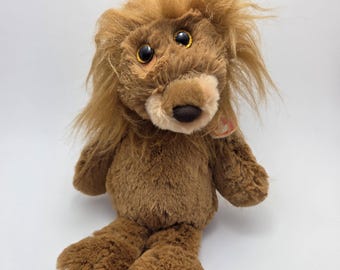 Ty Cuddlys “Leon” the Lion Stuffed Animal (Larger Version, 12 inch)