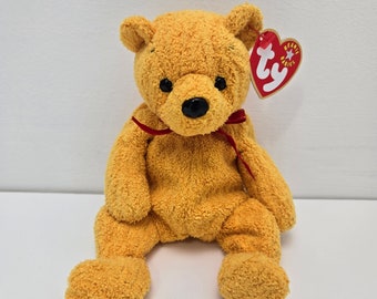 Ty Beanie Baby “Poopsie” the Yellow Bear (8 inch)