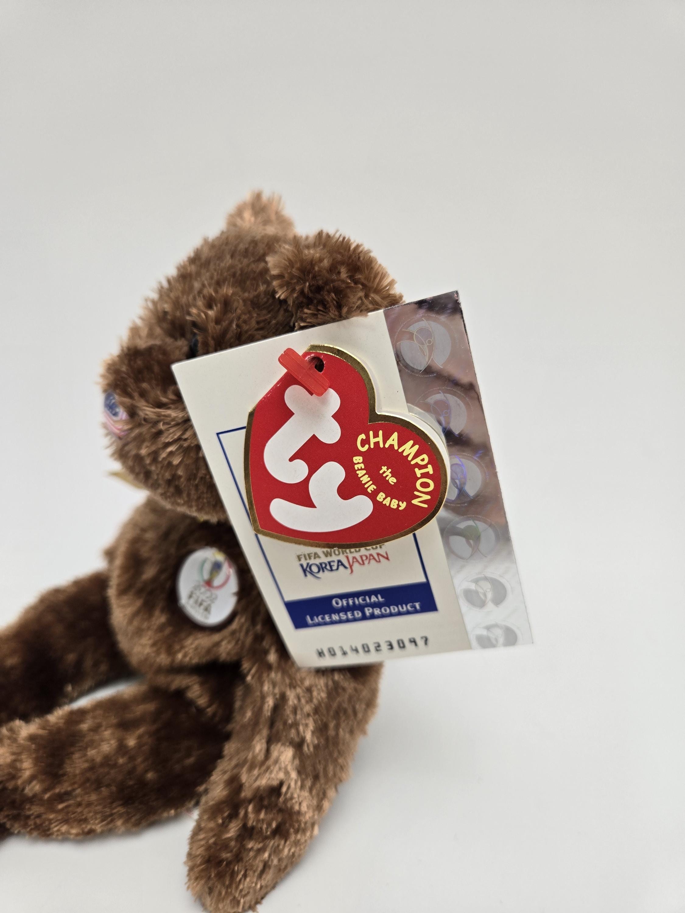 Ty ビーニーベイビー「チャンピオン」2002 FIFAワールドカップベア（8