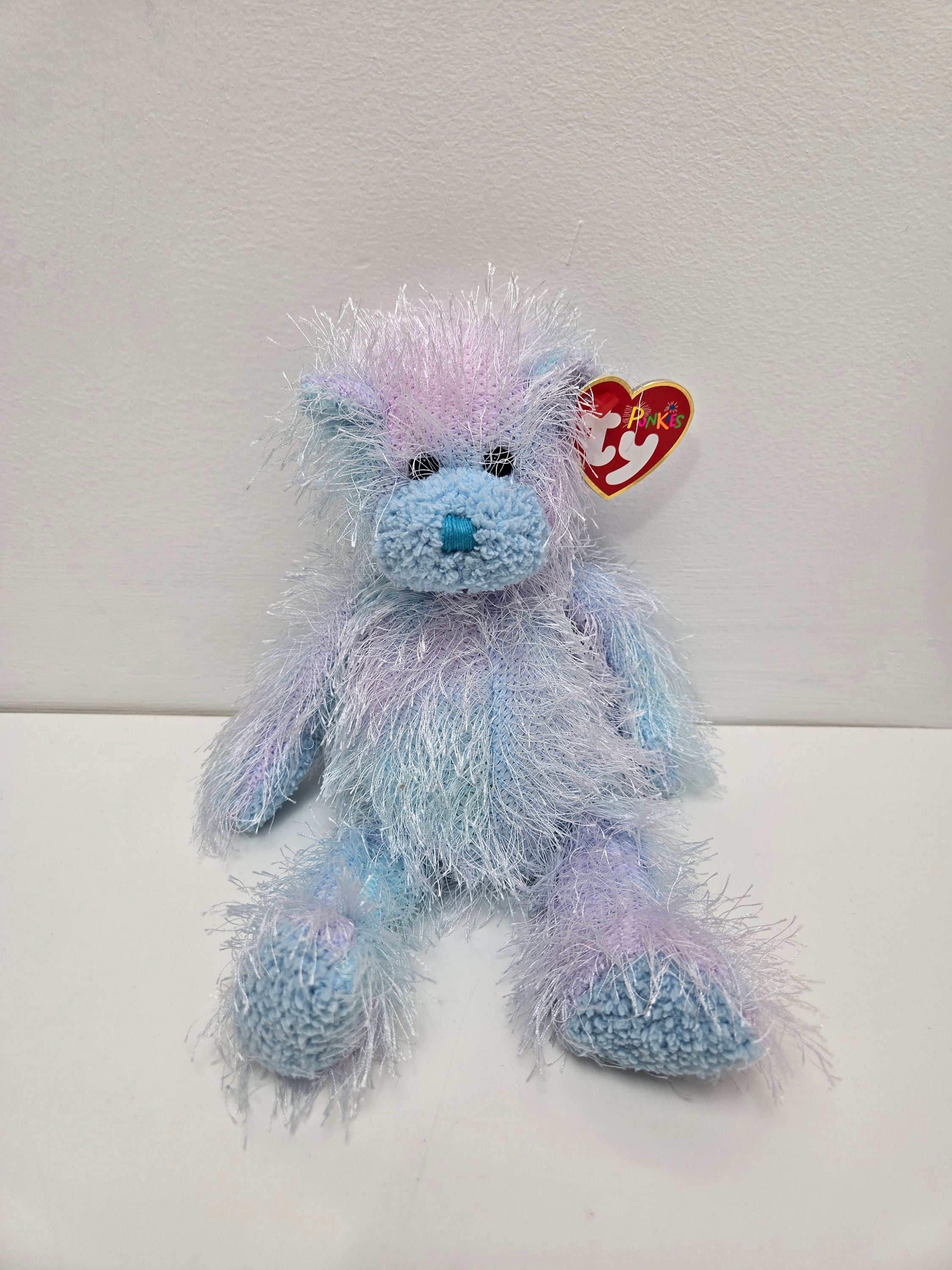 Ty Punkies Collection “twizzles” the Purple and Blue Bear (7 Inch