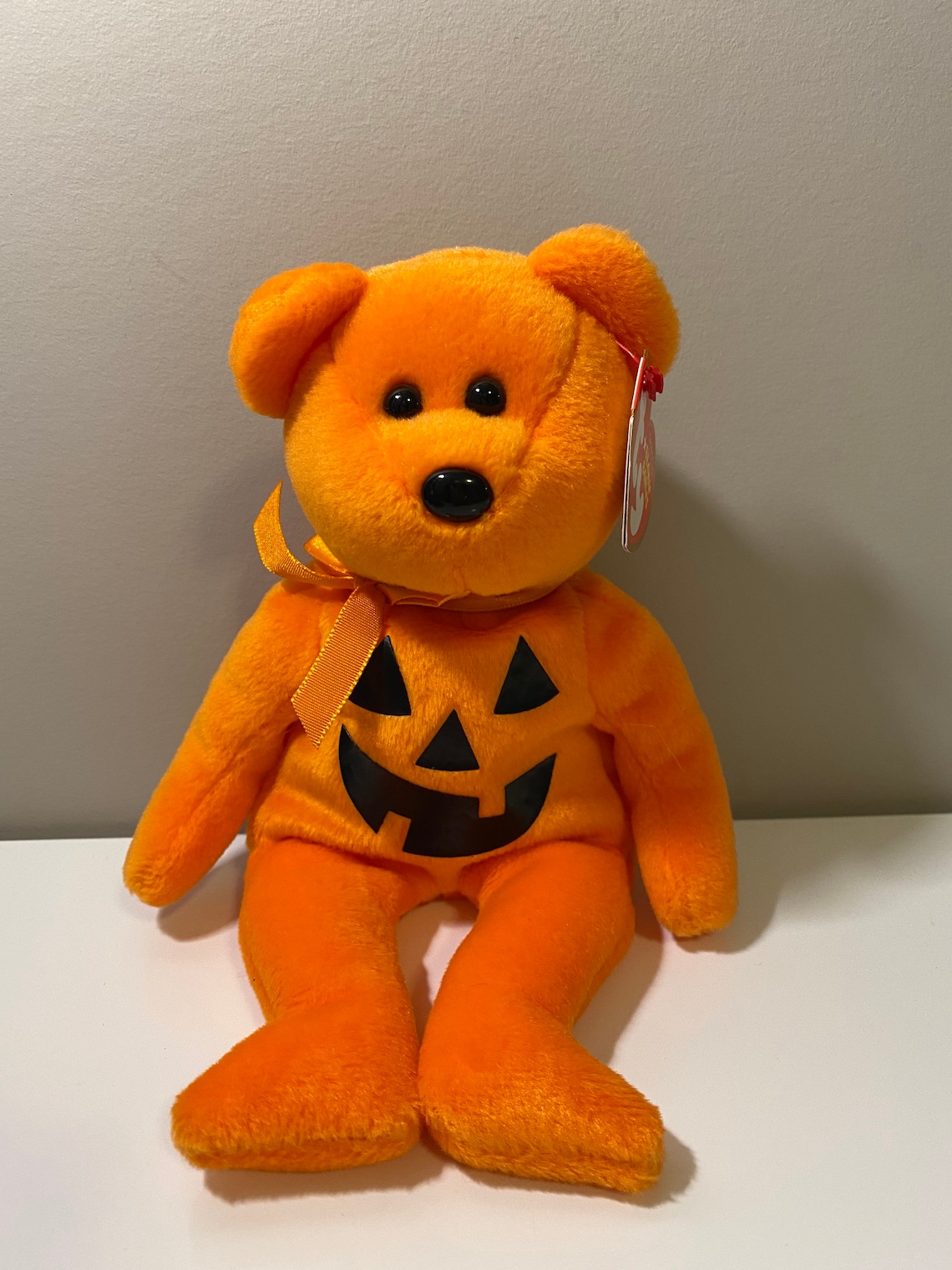 TY Beanie Baby treats the Halloween Bear 8.5 Inch RARE Etsy