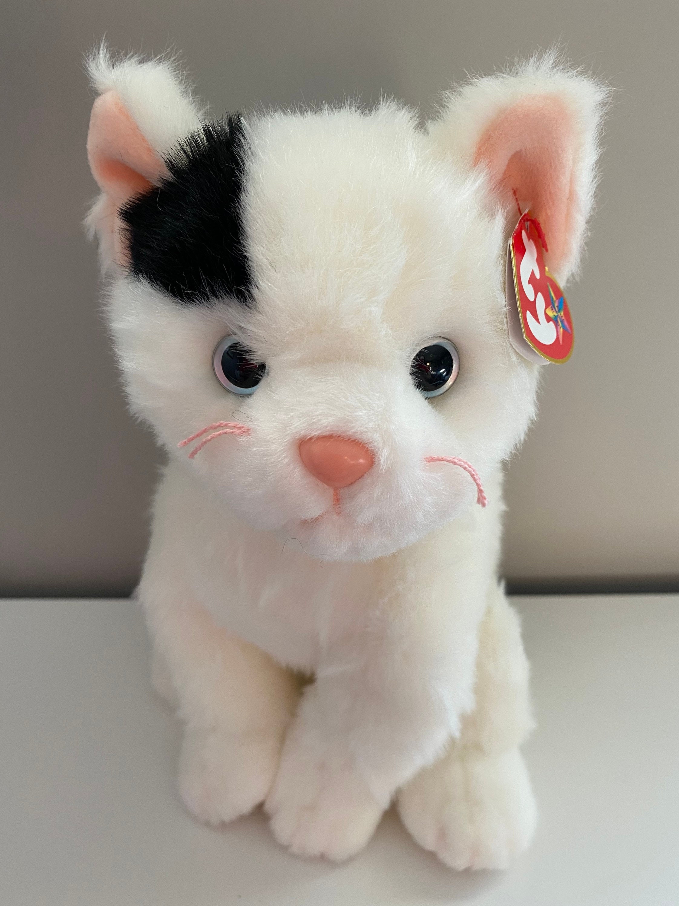 ty classic 白い猫 ぬいぐるみ（☆白猫☆ ぬいぐるみ