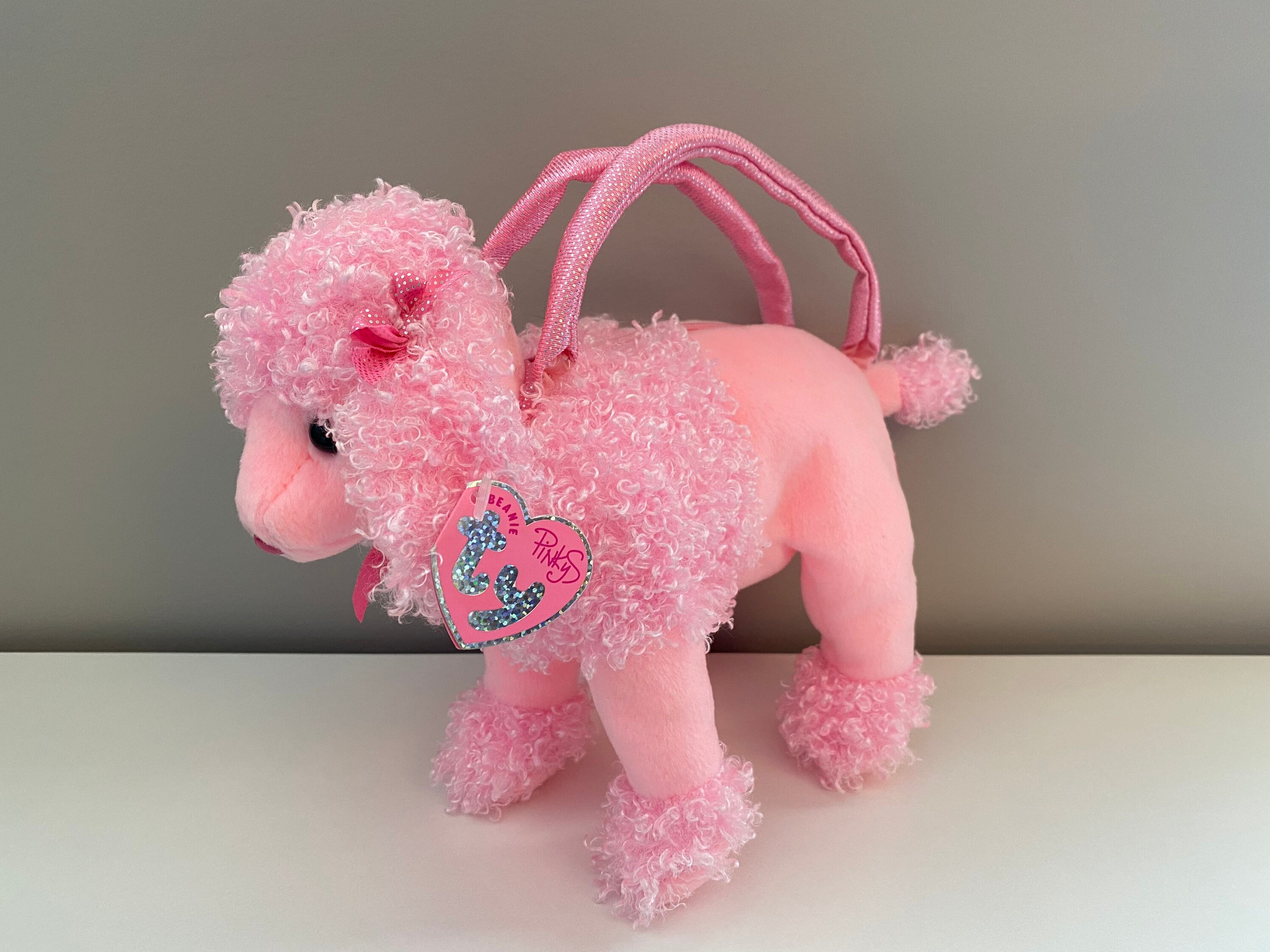 pink poodle purse