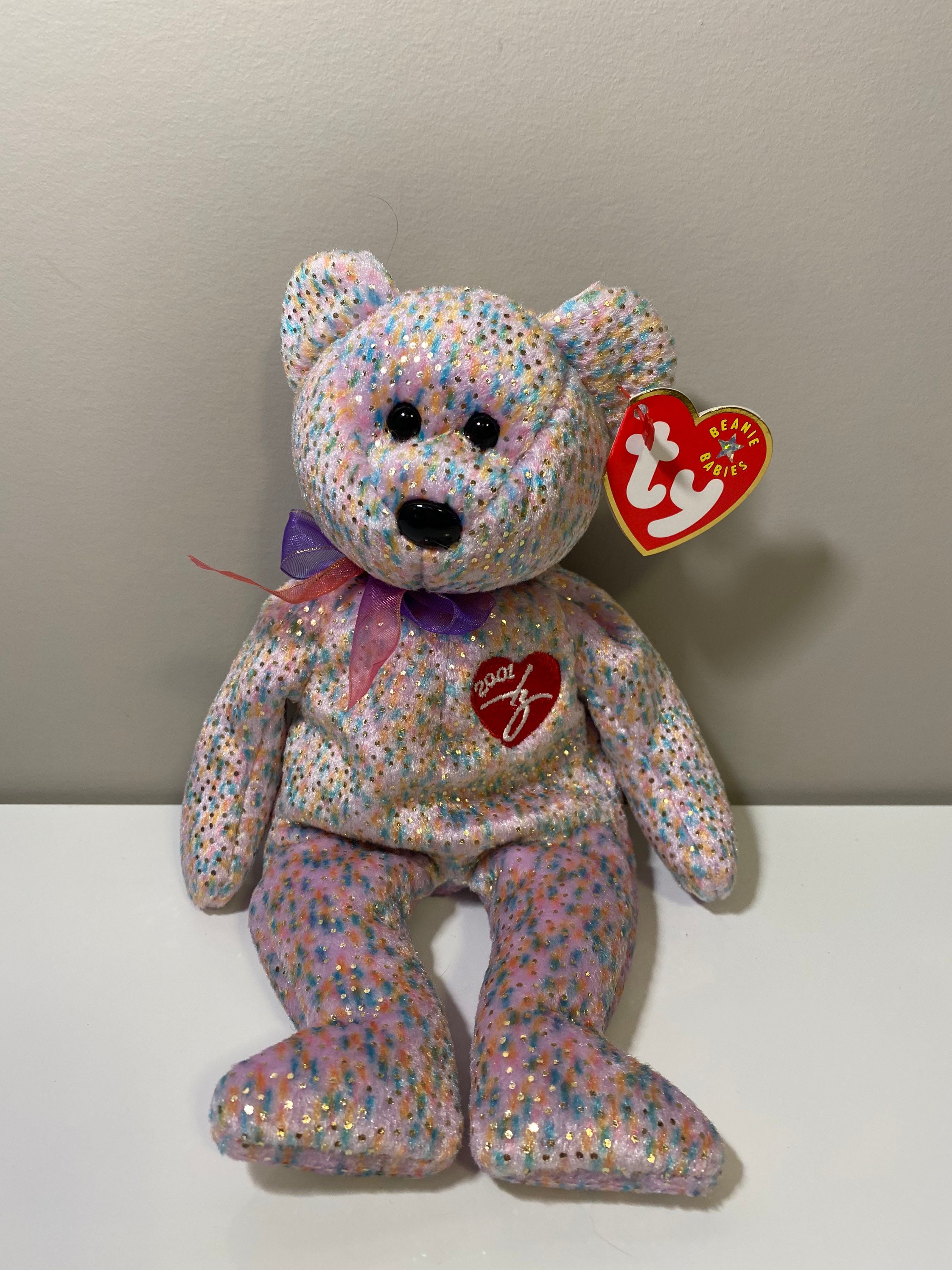 Ty Beanie Baby 2001 Signature Bear the Bear 8.5 Inch Etsy