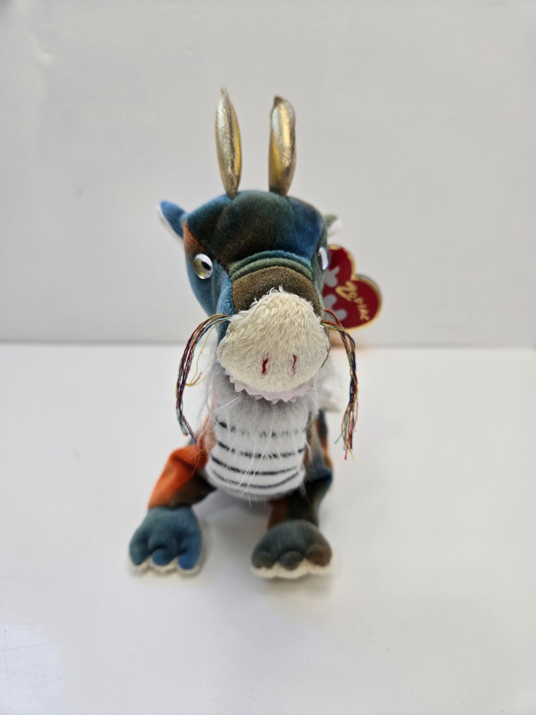 Ty Beanie Baby dragon the Chinese Zodiac Dragon Colours Vary 11