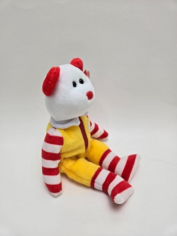 TY Beanie Baby Ronald McDonald the McDonald s Mascot Bear Convention Exclusive Rare 8.5 inch