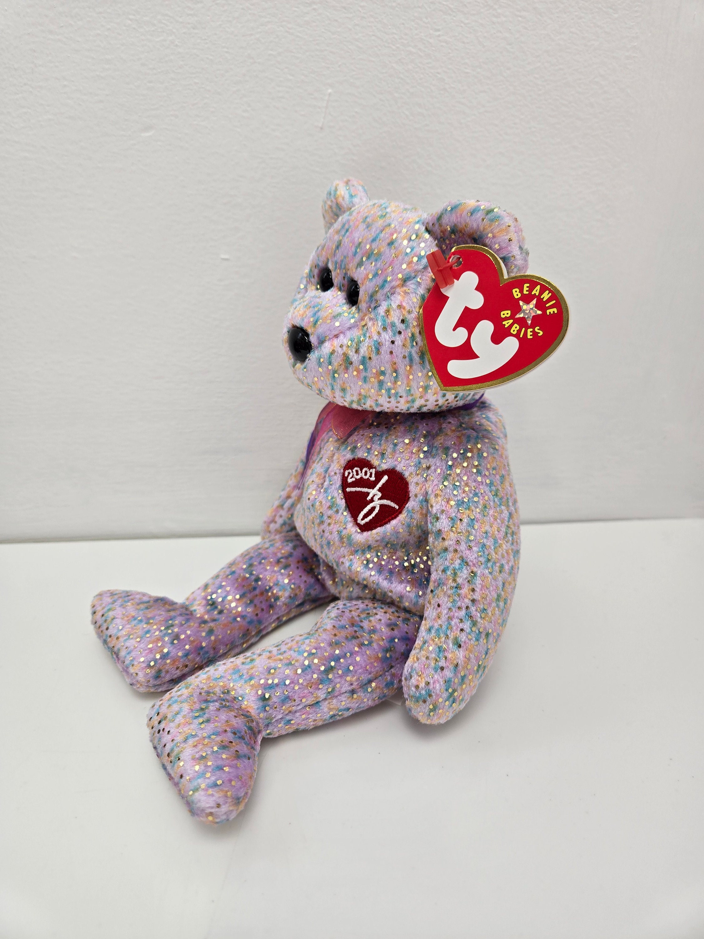 Ty Beanie Baby 2001 Signature Bear the Bear 8.5 Inch Etsy UK
