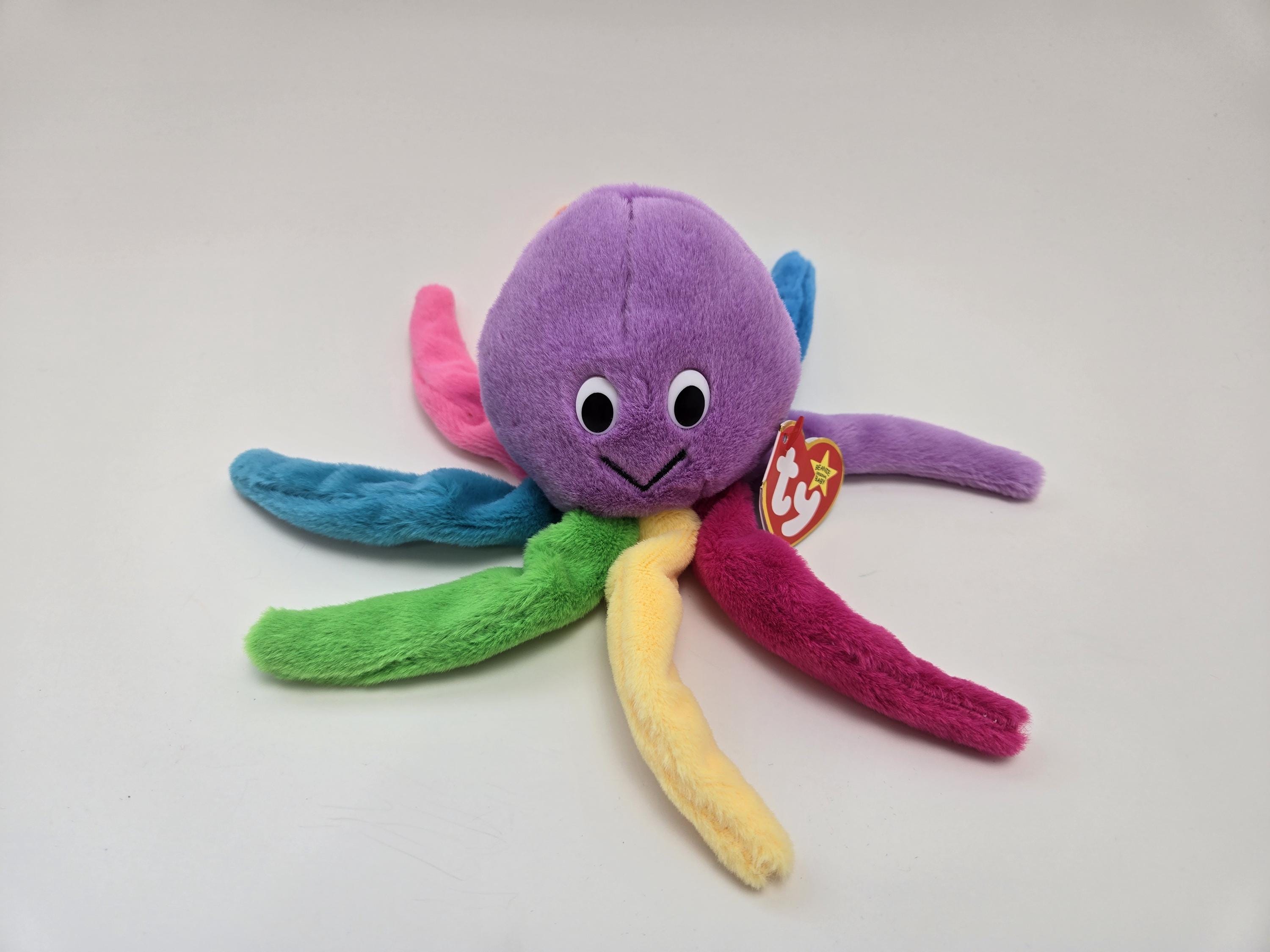 Ty Beanie Baby Blinky the Octopus - Limited Production Rare! 30th