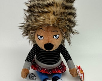 TY Beanie Baby “Ash” the Hedgehog - Sing Movie - *Rare* (7 inch)