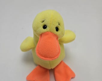 Ty Beanie Baby “Quackers” the Adorable Duck - No Hang Tag (5.5 inch)
