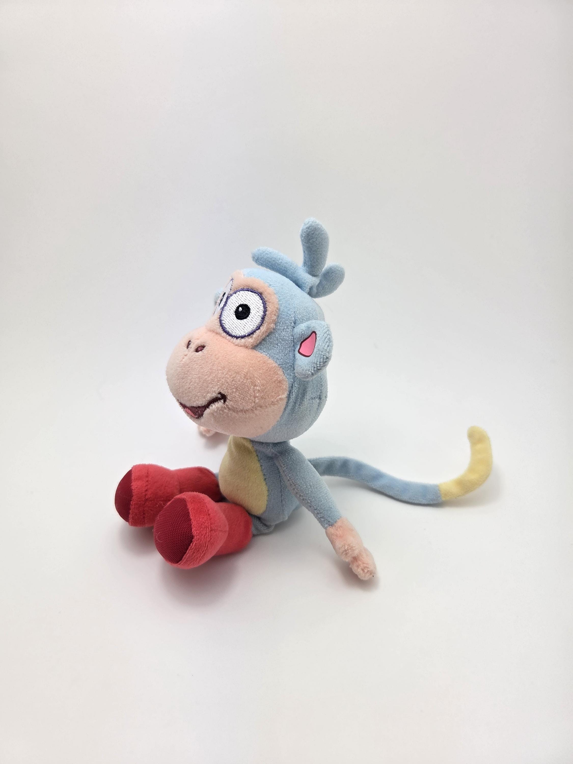 il_fullxfull.6765958945_je69.jpg Ty Dora Boots Monkey 2012 Plush Stuffed Animal Doll Toy Collectible Blue Baby main image 0