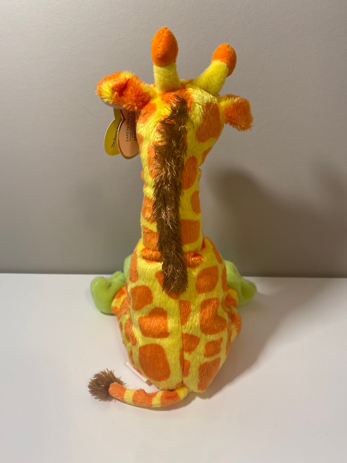 TY Beanie Baby Giraffiti the Giraffe Plush Circus Beanie Etsy