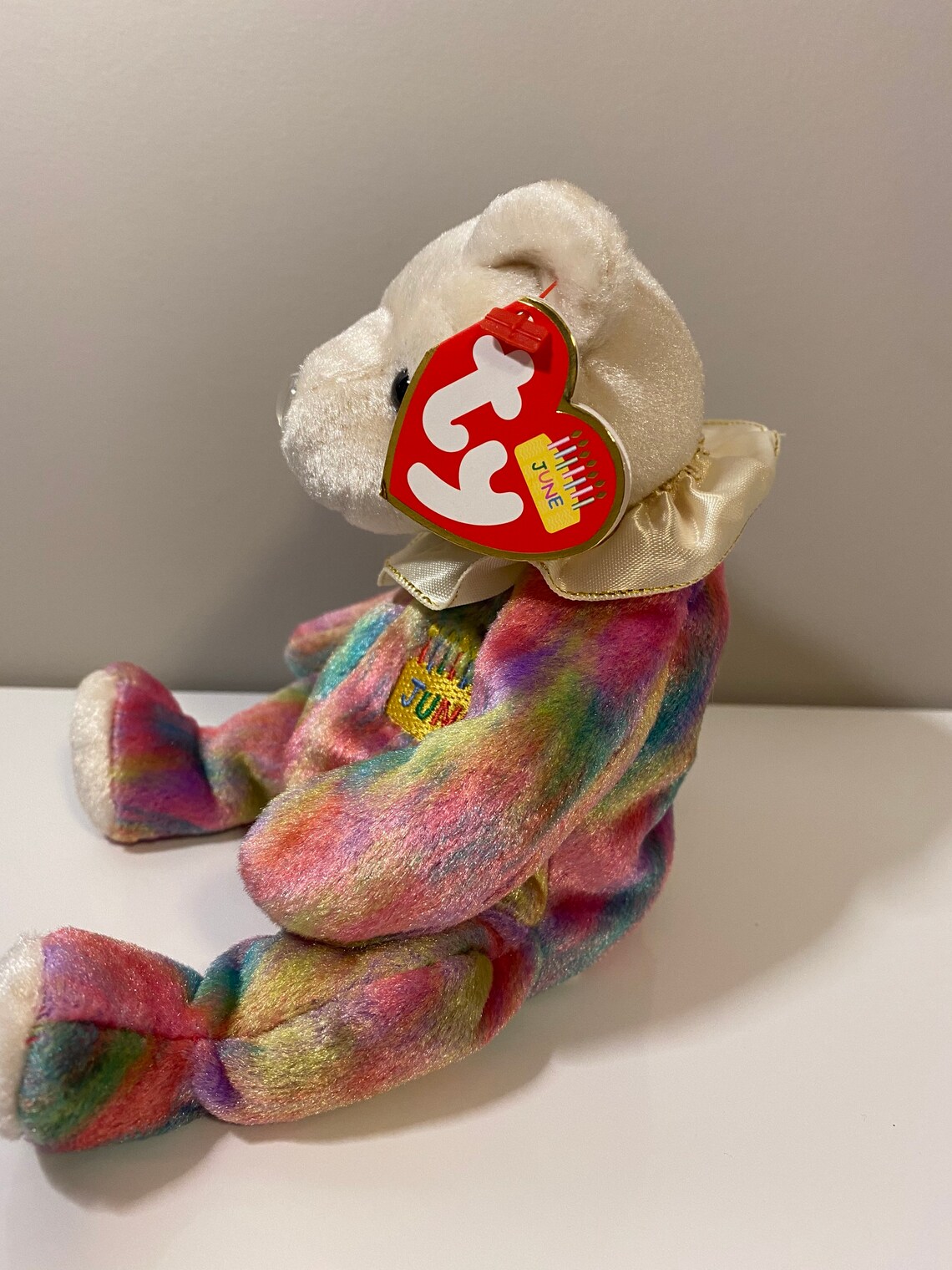 TY Beanie Baby June the Happy Birthday Clown Etsy