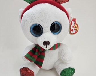 Ty Beanie Boo “Frost” the Holiday Bear - Claire's Exclusive (6 inch)