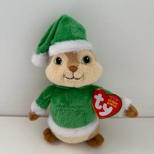 Ty Beanie Babies Jeanette, Alvin, Simon, Theodore, Eleanor, and Brittany  From Alvin and the Chipmunks No Hang Tags 7 Inch -  Denmark