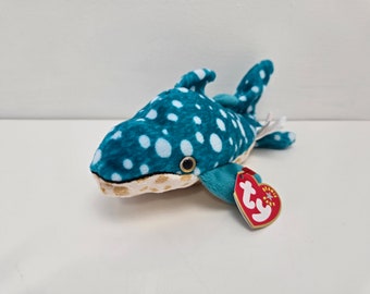 Ty Beanie Baby “Poseidon” the Whale Shark! (7 inch)