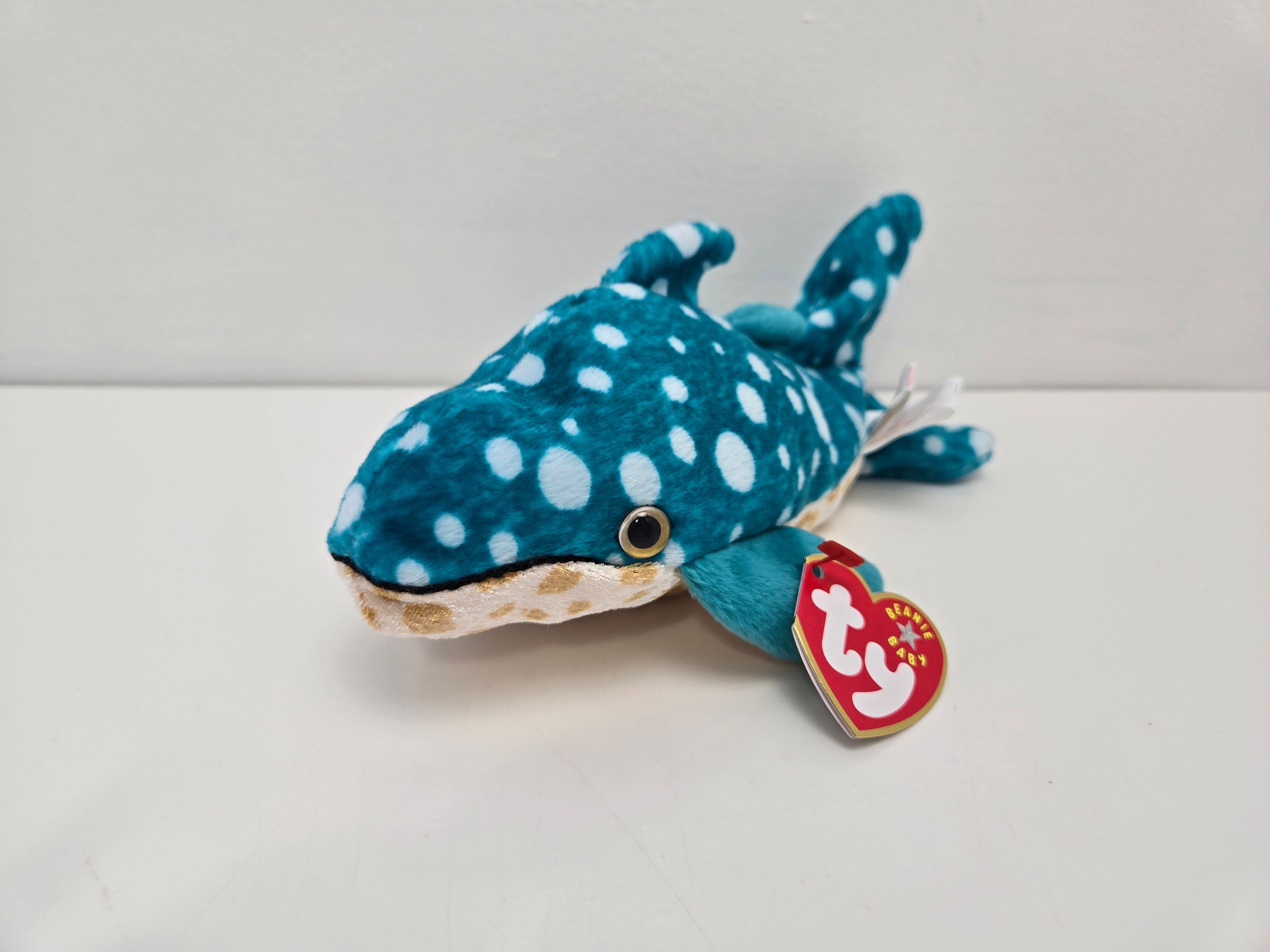 Ty Beanie Baby “poseidon” the Whale Shark! (7 Inch) - Etsy